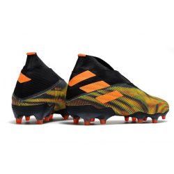 Adidas Nemeziz 19+ FG Groen Oranje Zwart_4.jpg